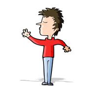 cartoon dismissive man N5