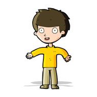 cartoon happy man N197