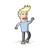 cartoon loudmouth man N4