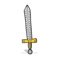 Cartoon Sword N49