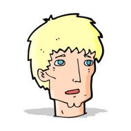 cartoon worried man N47