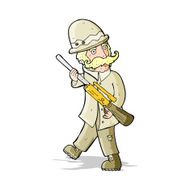 cartoon big game hunter N4