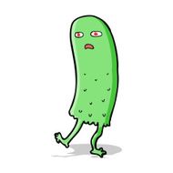 cartoon funny ghost N12