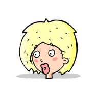 cartoon woman looking N4