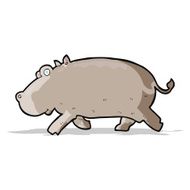 cartoon hippopotamus N7