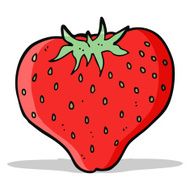 Cartoon Strawberry N36