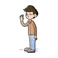 cartoon arrogant boy N5