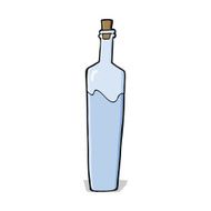 cartoon posh bottle N5