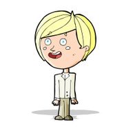 cartoon happy surprised boy N3