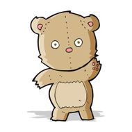 cartoon teddy bear N167