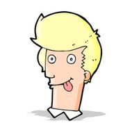 cartoon man with tongue hanging out N4