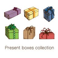 Present boxes collection N4