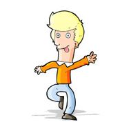 Cartoon Man Dancing N7