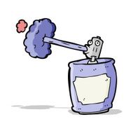 cartoon spray can N42