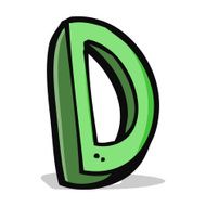cartoon letter N49