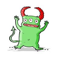 cartoon little devil N75