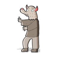 Cartoon Werewolf N20
