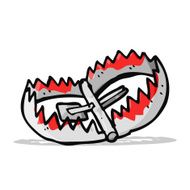 cartoon bear trap N5