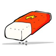 Cartoon Pencil Eraser N5