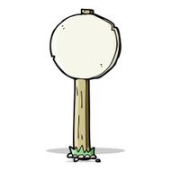 Cartoon Sign Post N37