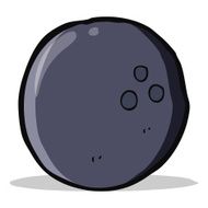cartoon bowling ball N3
