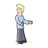 cartoon disgusted man N4