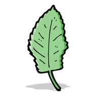 cartoon leaf symbol N23