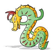 saxon dragon cartoon N4