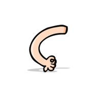 cartoon arm N48