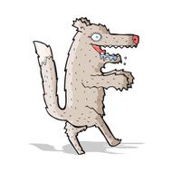 cartoon big bad wolf N4
