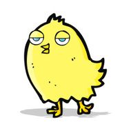 funny cartoon bird N95