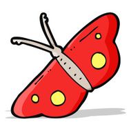cartoon butterfly symbol N10