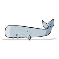 Cartoon Whale N63