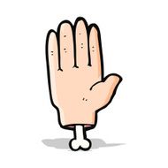 cartoon hand N11