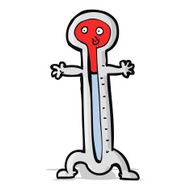 Cartoon Thermometer N12