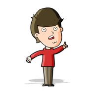 Cartoon Man Asking Question N54