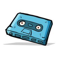 cartoon cassette tape N14