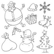 X&#039;mas collection in Black and White N2