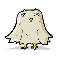 Cartoon Owl N103