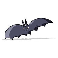 cartoon vampire bat N22