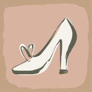 Brushstroke High Heels