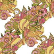 Abstract seamless hand-drawn pattern N59