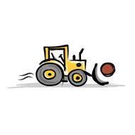 Tractor construction equipment for your design