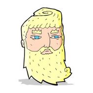 cartoon bearded man N28