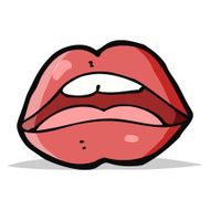 open mouth cartoon symbol N2