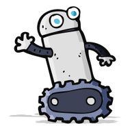Cartoon Robot N166