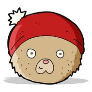 cartoon teddy bear face N5