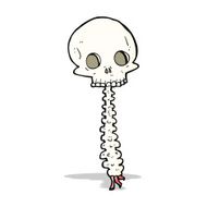 spooky cartoon sull and spine N5