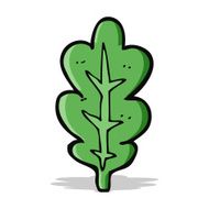 cartoon leaf symbol N24