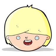 Cartoon Happy Face N23